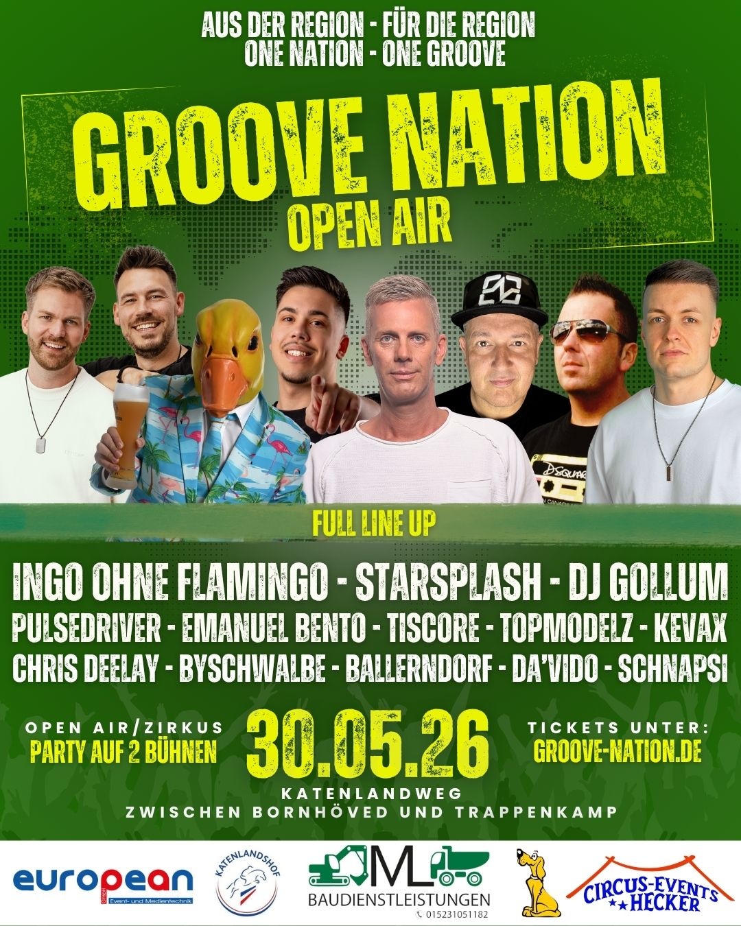 Groove Nation Open Air Plakat